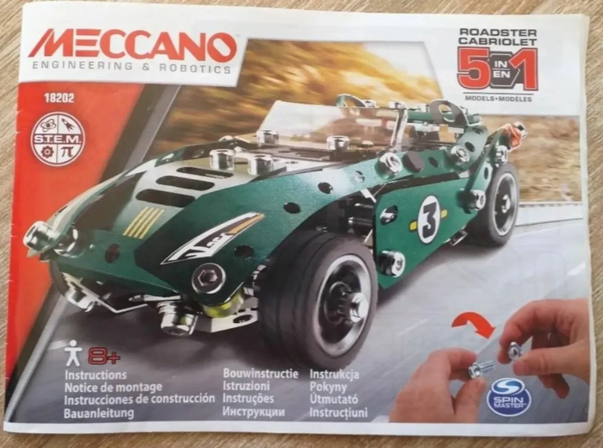 Meccano Roadster Cabriolet 5in1 - Image 1