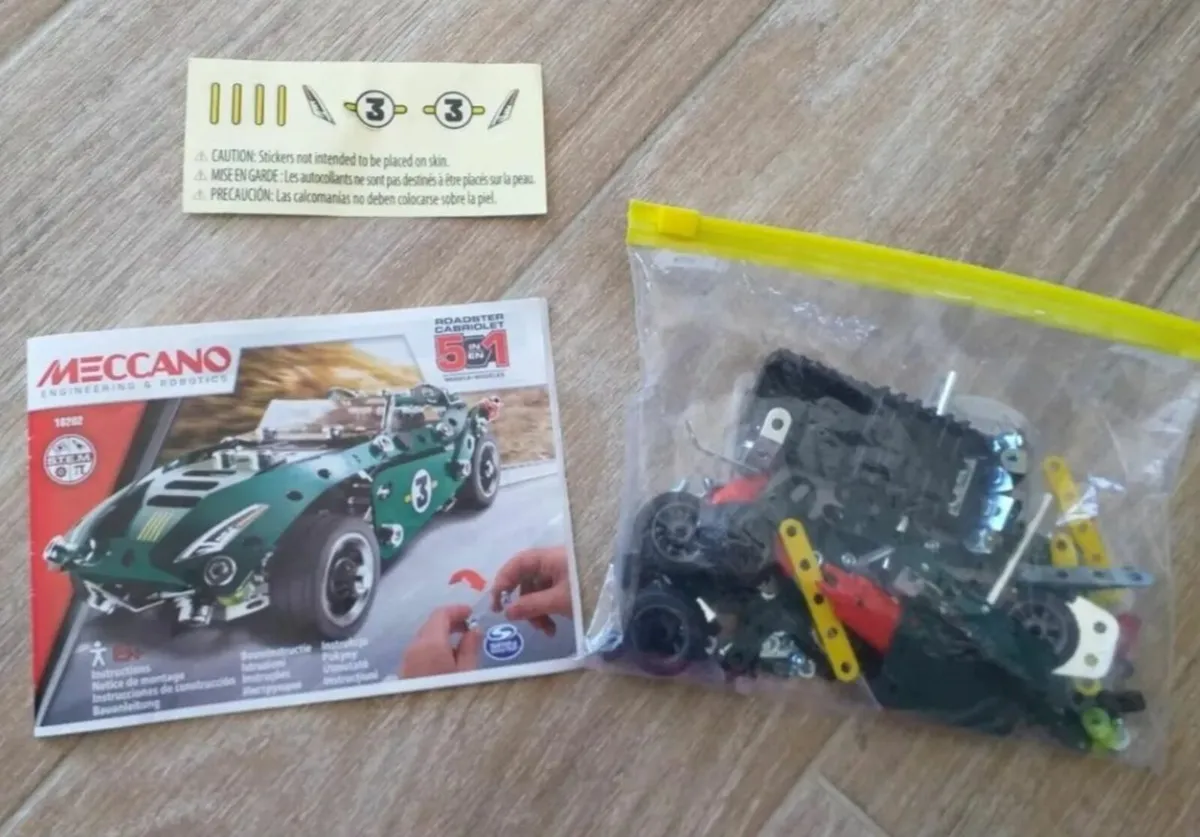 Meccano Roadster Cabriolet 5in1 - Image 3