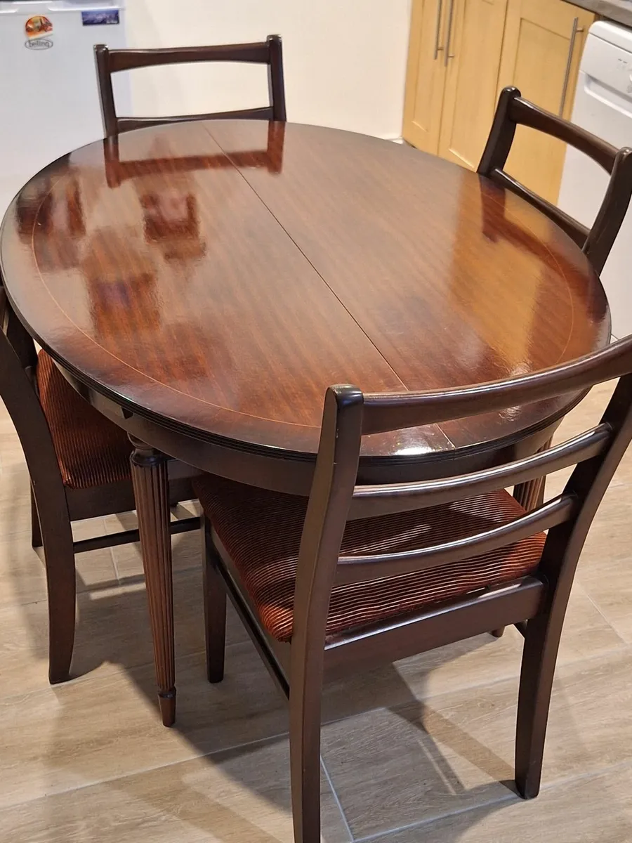 Dining table and chairs. - Image 2