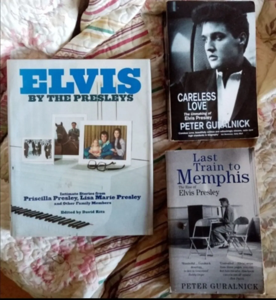 Three Elvis Presley Books