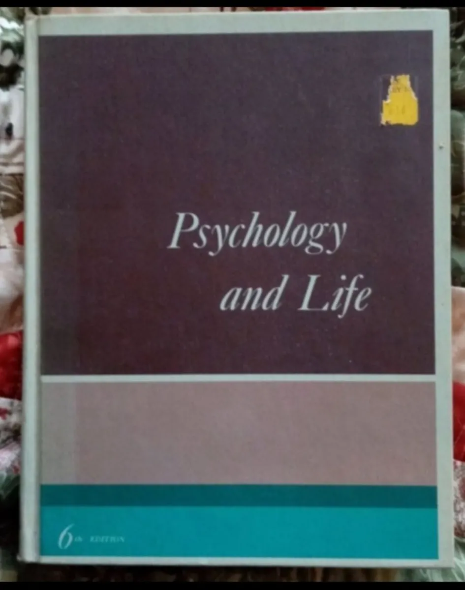 Psychology and Life Vintage Book