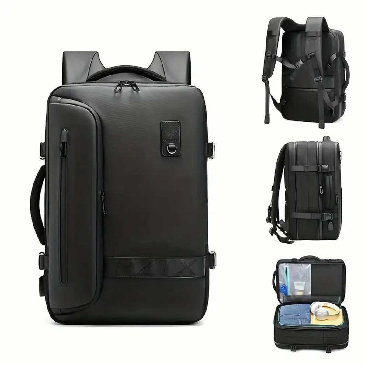 Airbag Compression Travel Backpack - Image 1