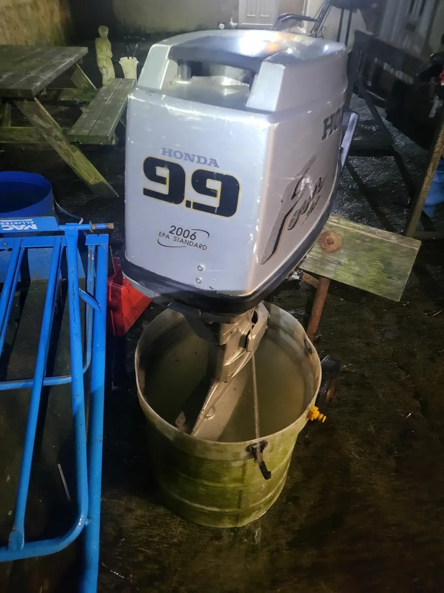 honda 9.9hp 4 stroke shortshaft outboard engine - Image 4