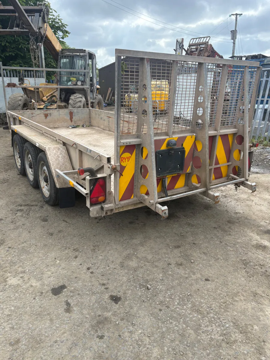 Ifor Williams 14ft plant trailer - Image 2