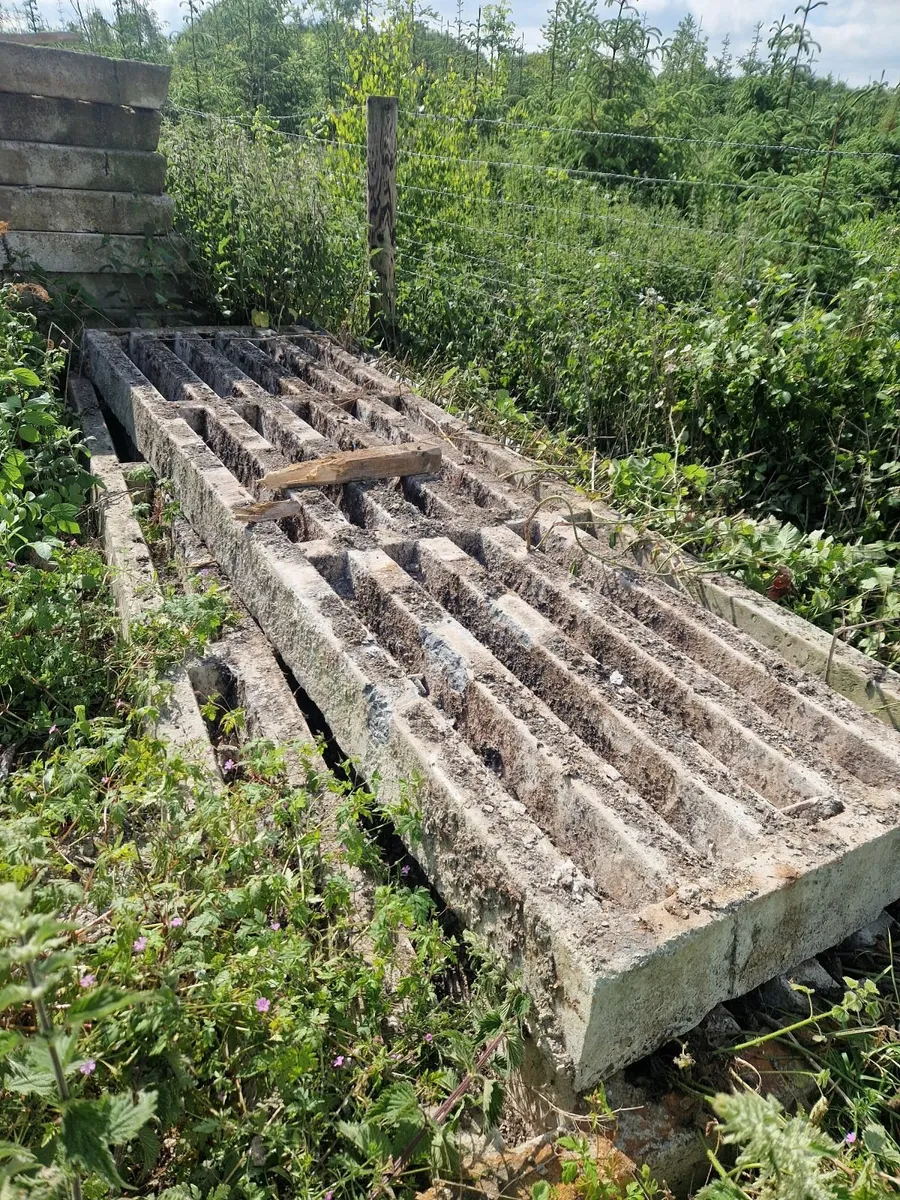*on Hold* **Free** Old Unused Concrete Slats - Image 2