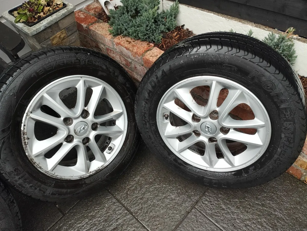 R15 alloys Hyundai KIA 114.3x5 - Image 3