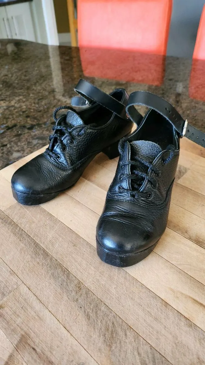 Irish Dancing Heavy Shoes size 2 - Image 1