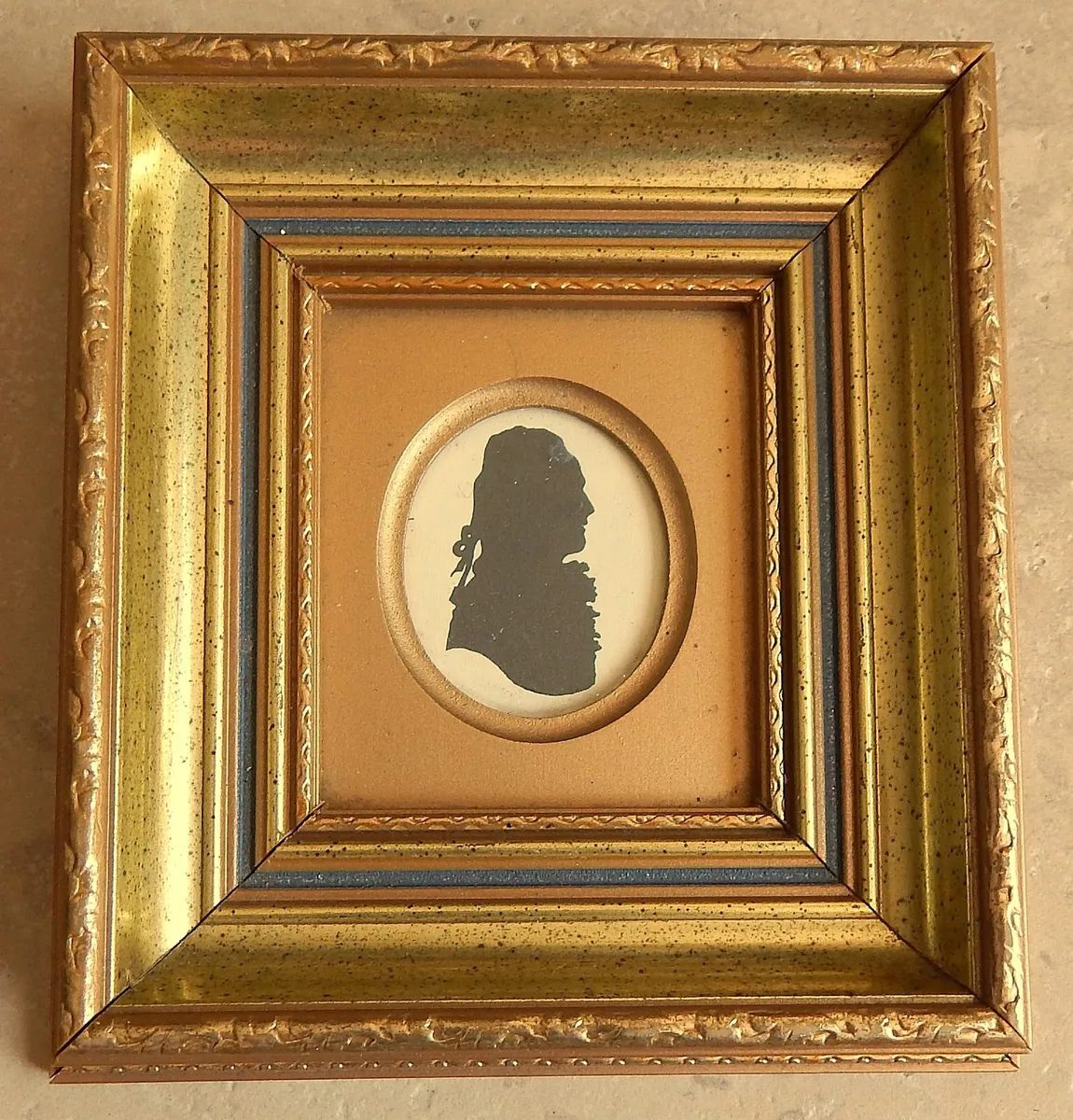 Selection of Artwork in 4 Small Ornate Frames - Image 2