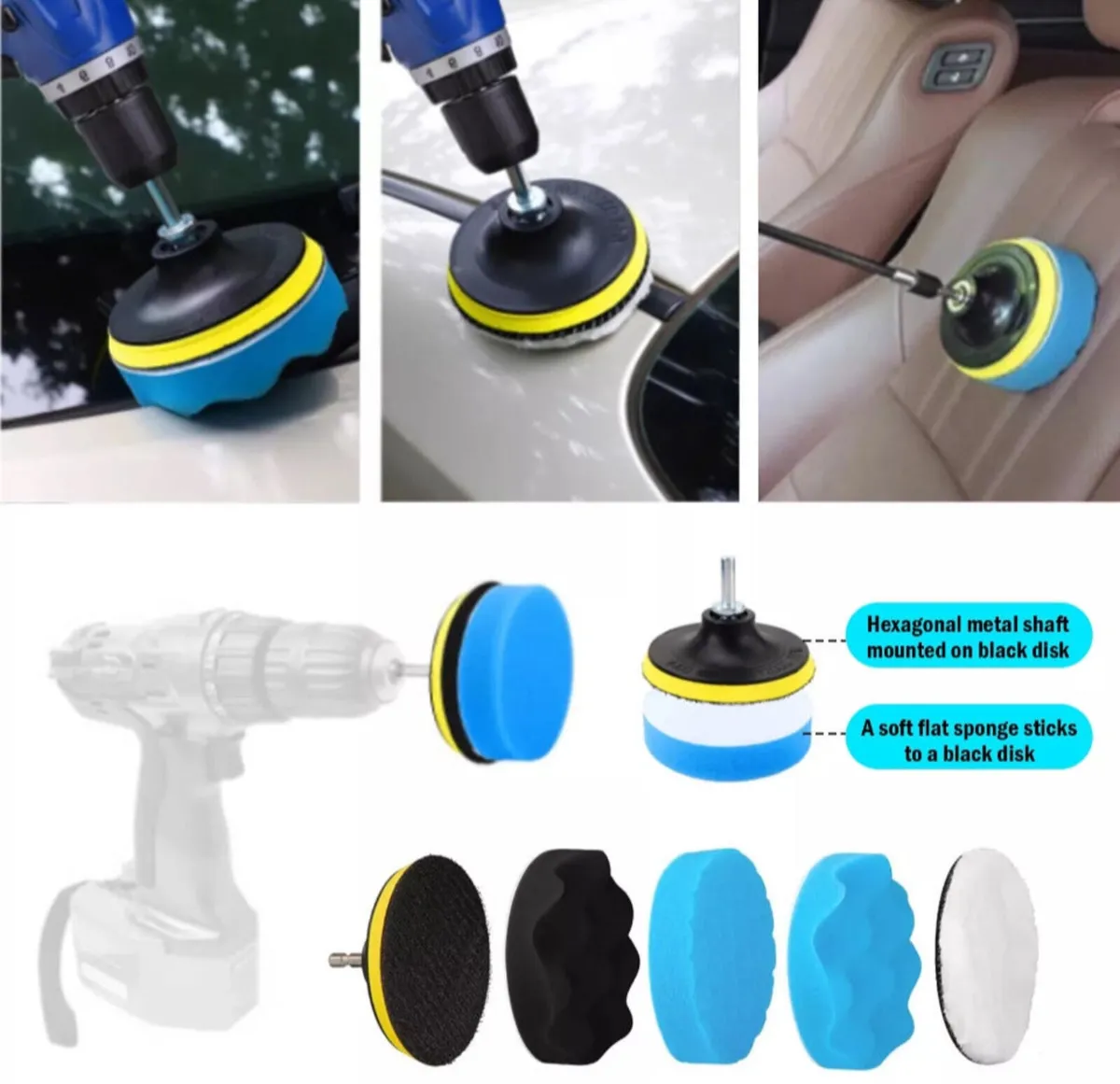 30Pcs Car Cleaning Kit Auto Detailing Set NEW - Image 2
