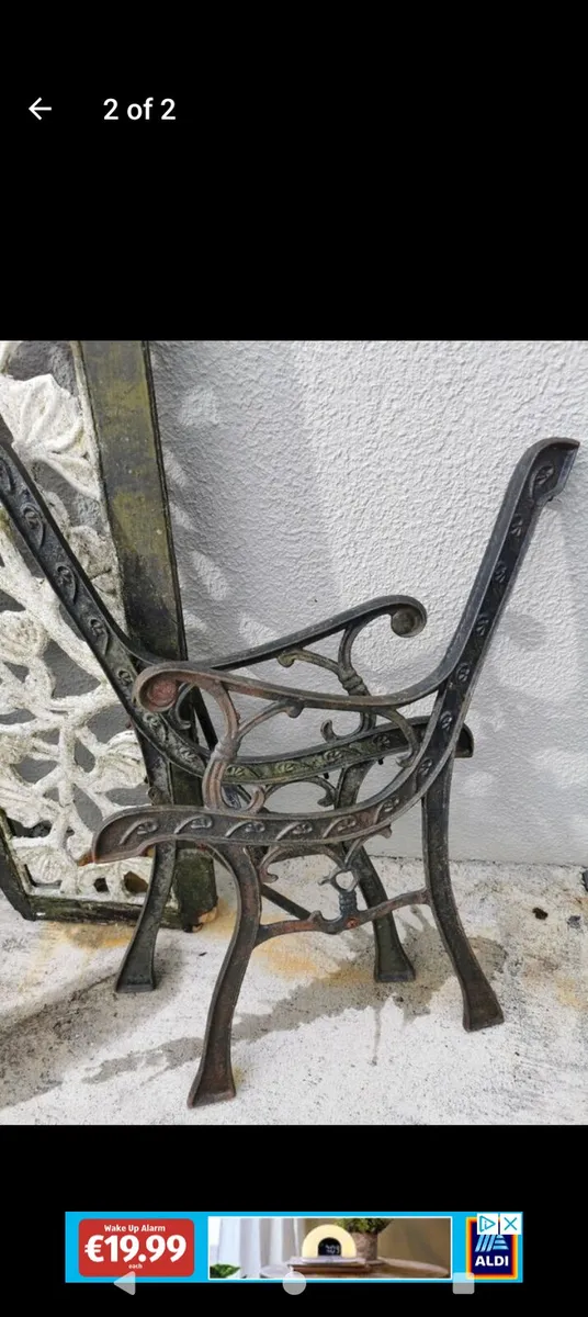 Cast iron bench - Image 2