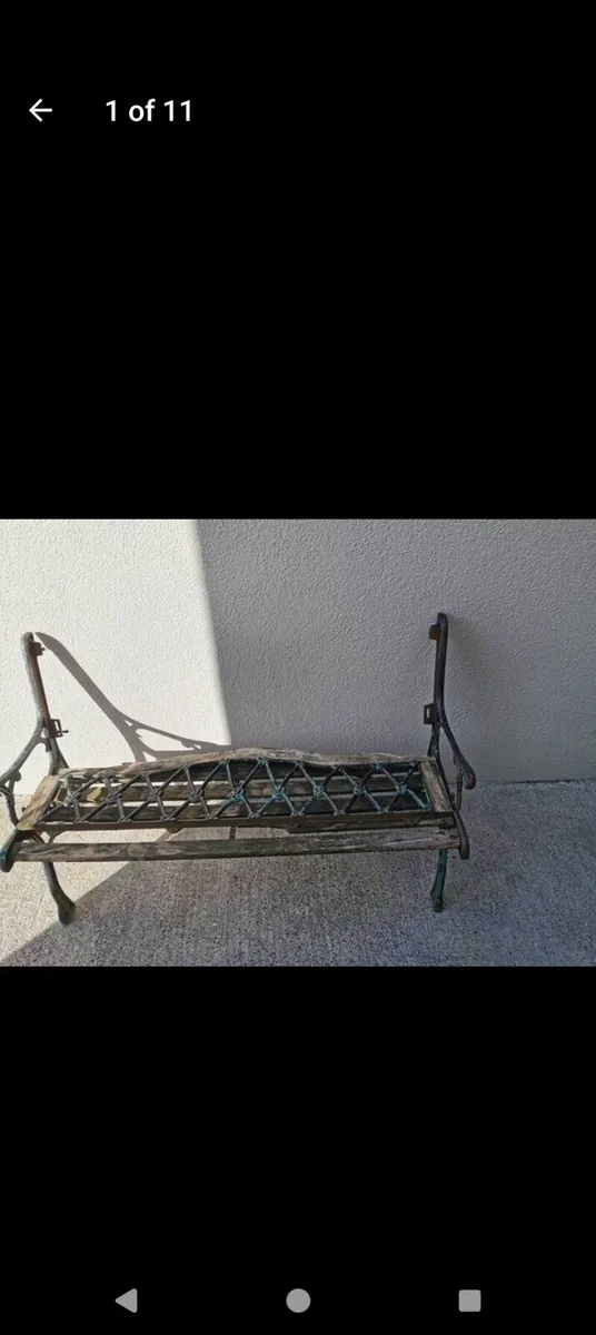 Cast iron bench - Image 3