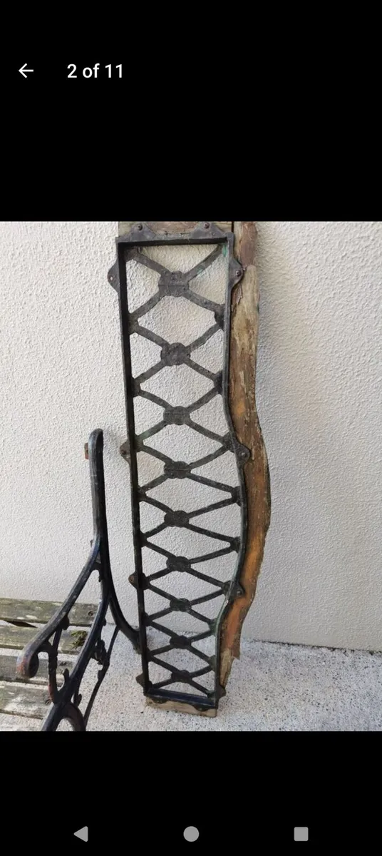 Cast iron bench - Image 4