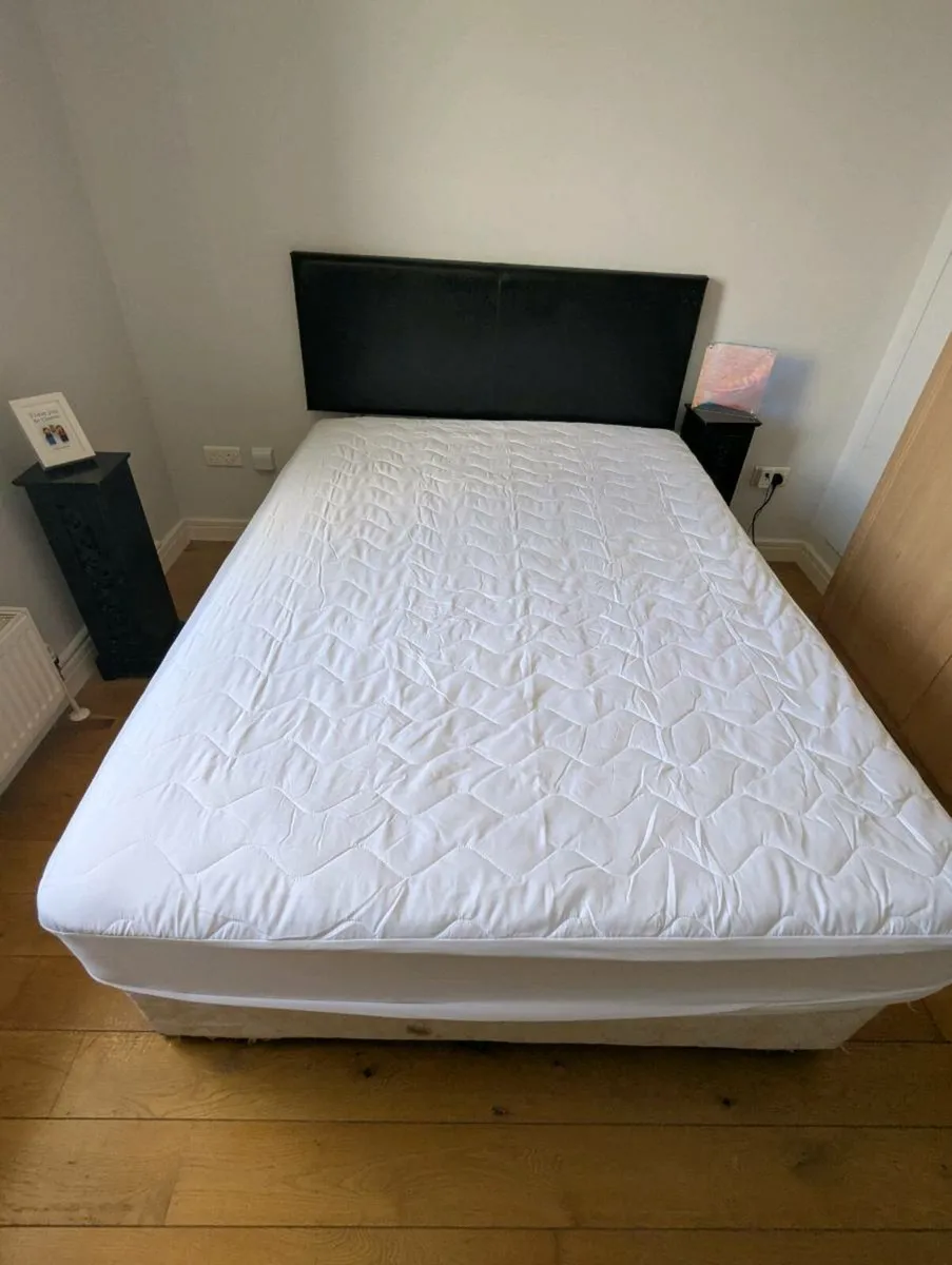 Bed Frame & Mattress - Image 1
