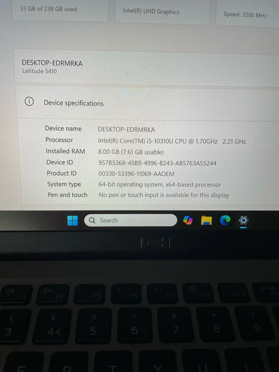 Dell laptop i5 pro 10th generation - Image 4
