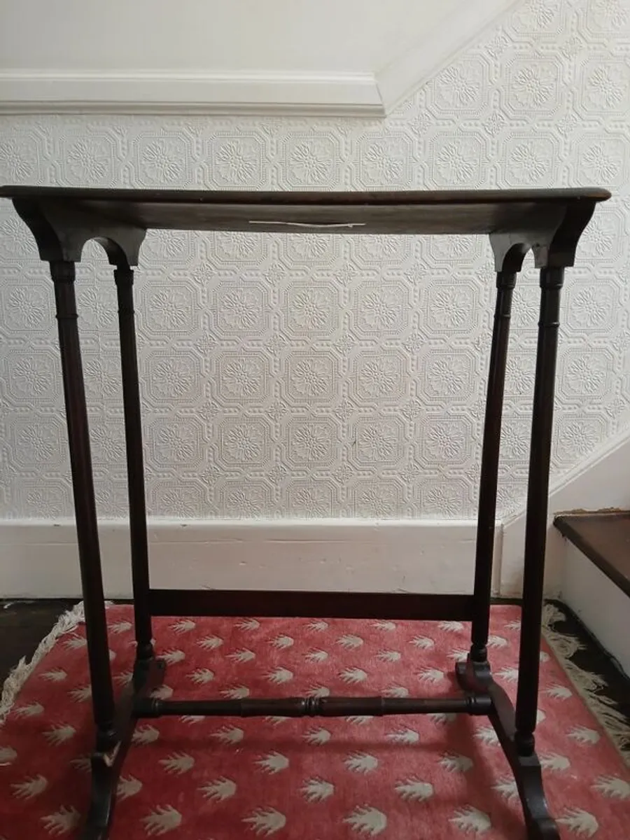 Victorian mahongany occasional table - Image 1