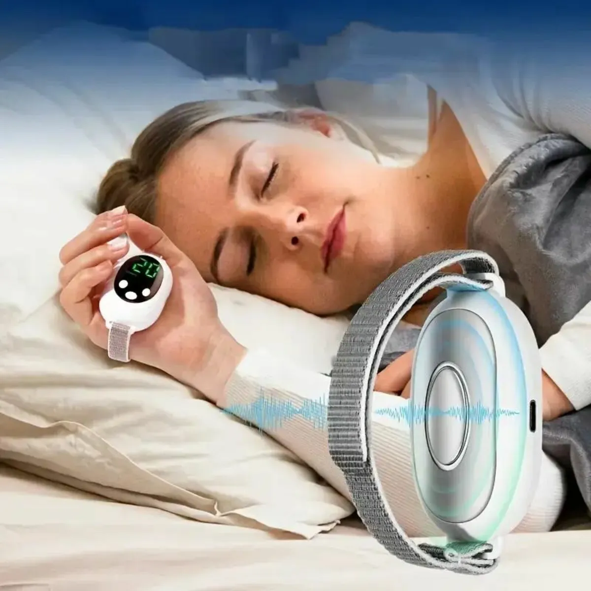 Adjustable Sleep Aid Handheld Massager - Image 4