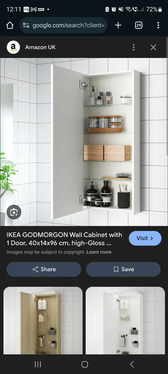 Ikea Bathroom Unit - Image 1