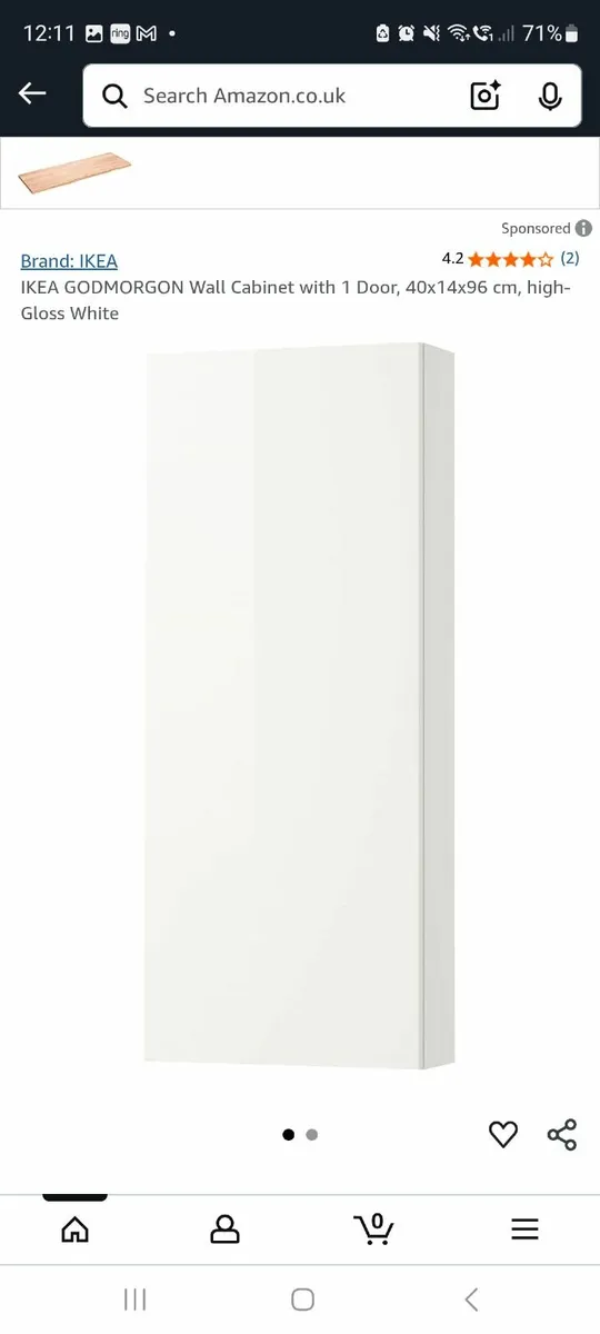 Ikea Bathroom Unit - Image 2