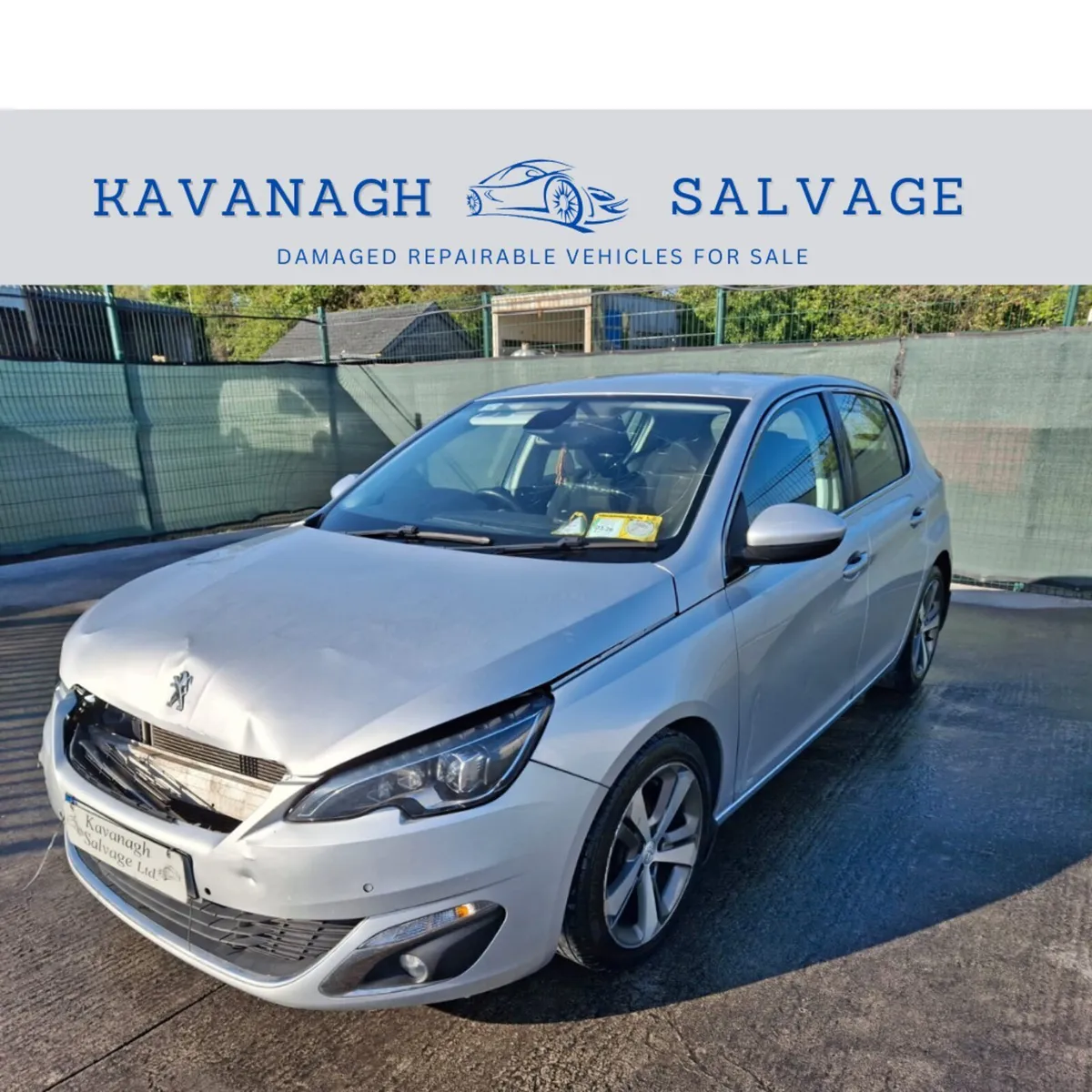 2015 Peugeot 308  light Damage - Image 1