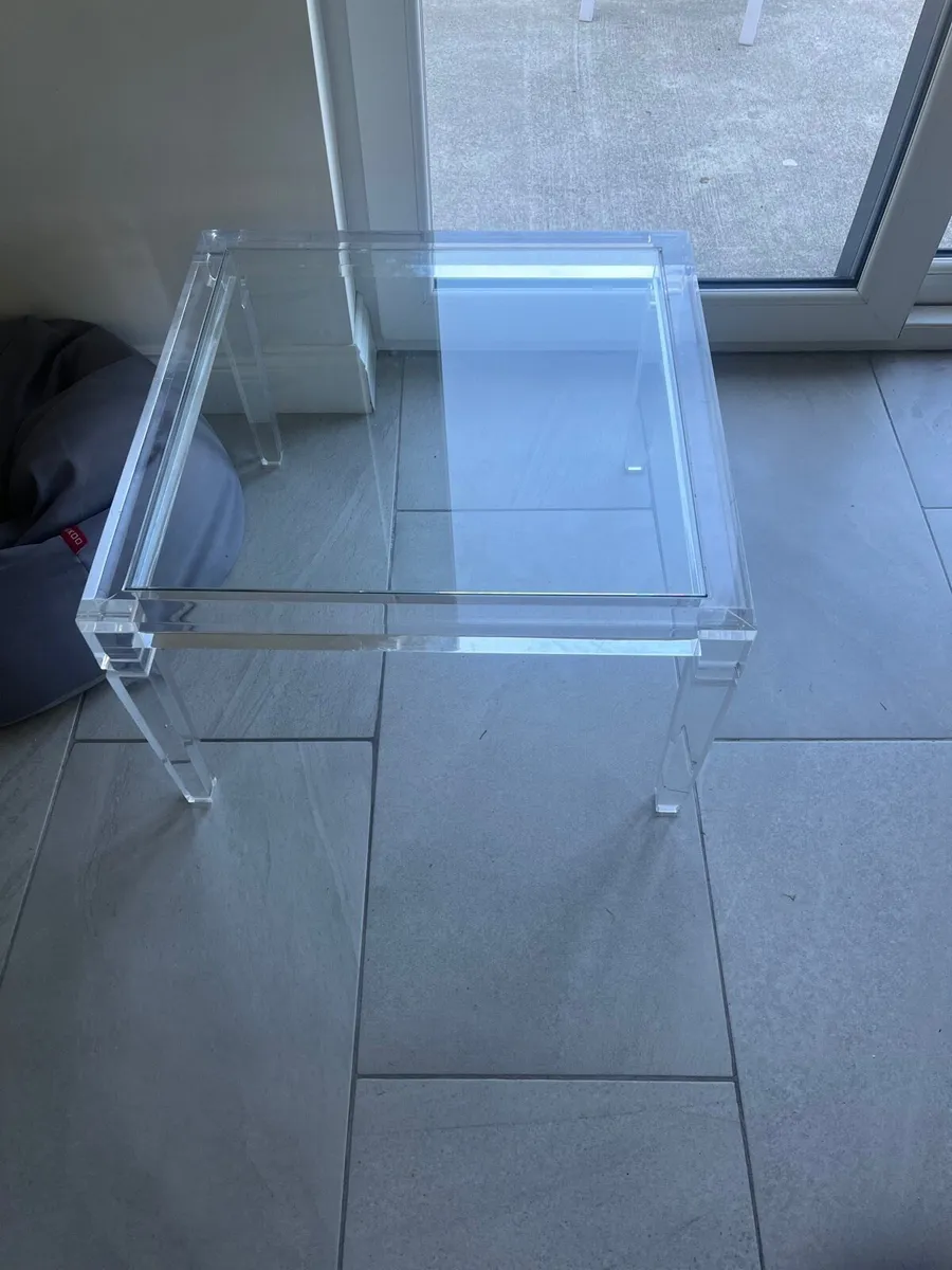 Glass table