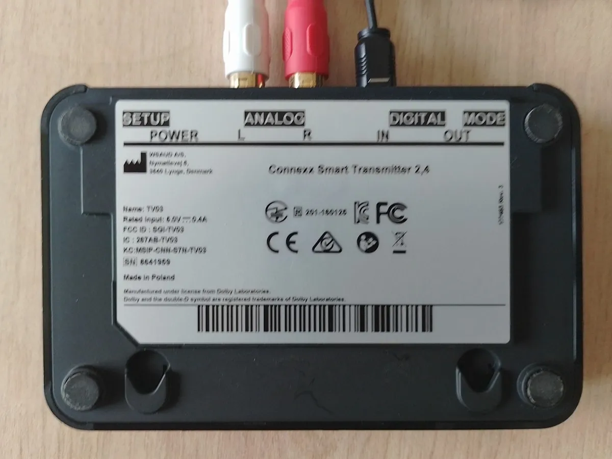 Hearing Aid TV Smart Streamer Transmitter 2.4 TV03 - Image 4