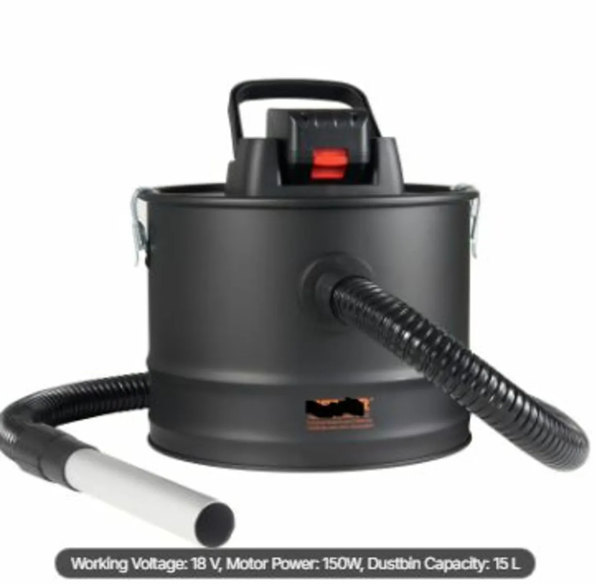 Ash Vacuum Cleaner 15L 10 Kpa for Fireplaces Pelle - Image 3
