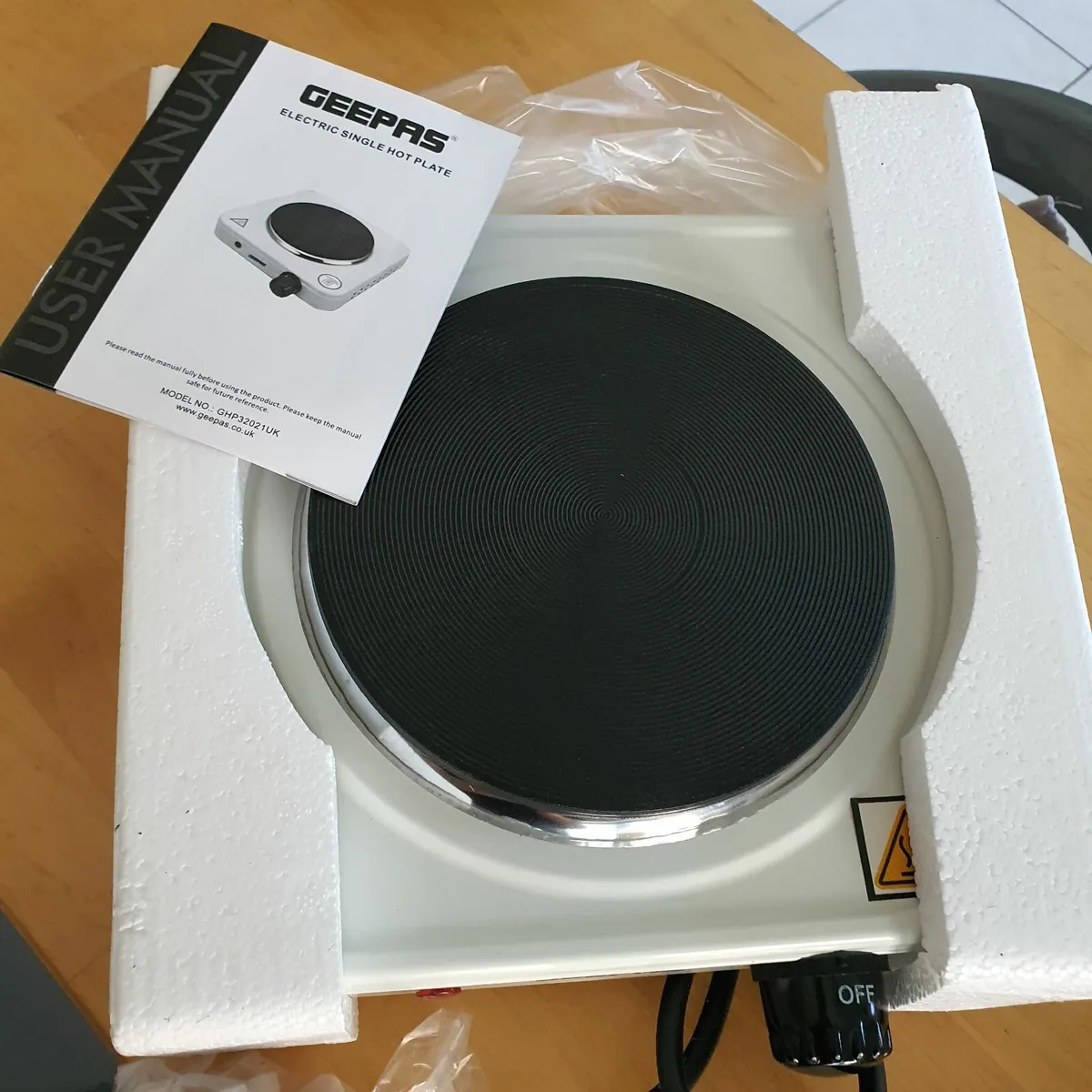 Single electrical plate/hob - Image 3