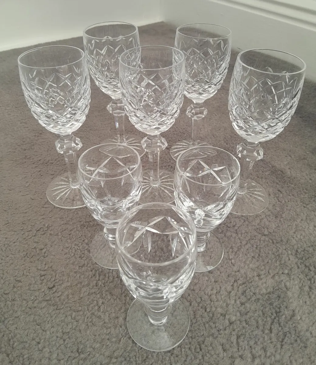 Waterford Crystal Glass - Set of 24 Pieces Vintage - Image 3