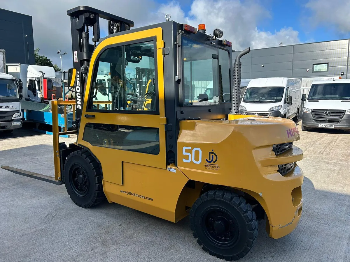2023 HIFOUNE FD50 5 TONNE 4 METRE FORKLIFT - Image 3