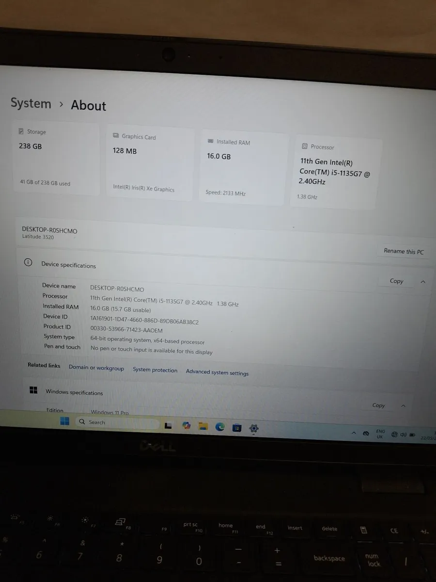 Dell Latitude 3420 Intel Core i5-1135G7 11th Gen L - Image 3