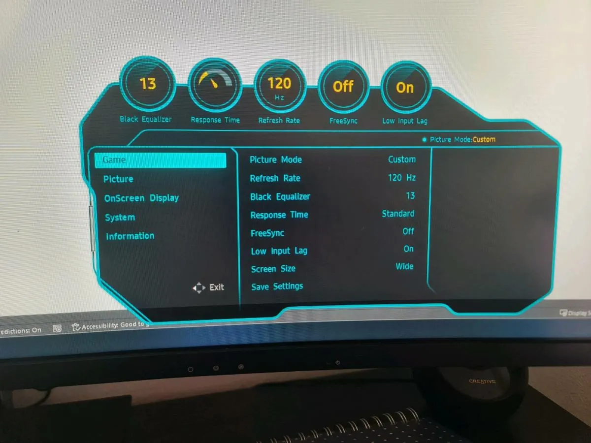 49" Curved Gaming Monitor - Image 2
