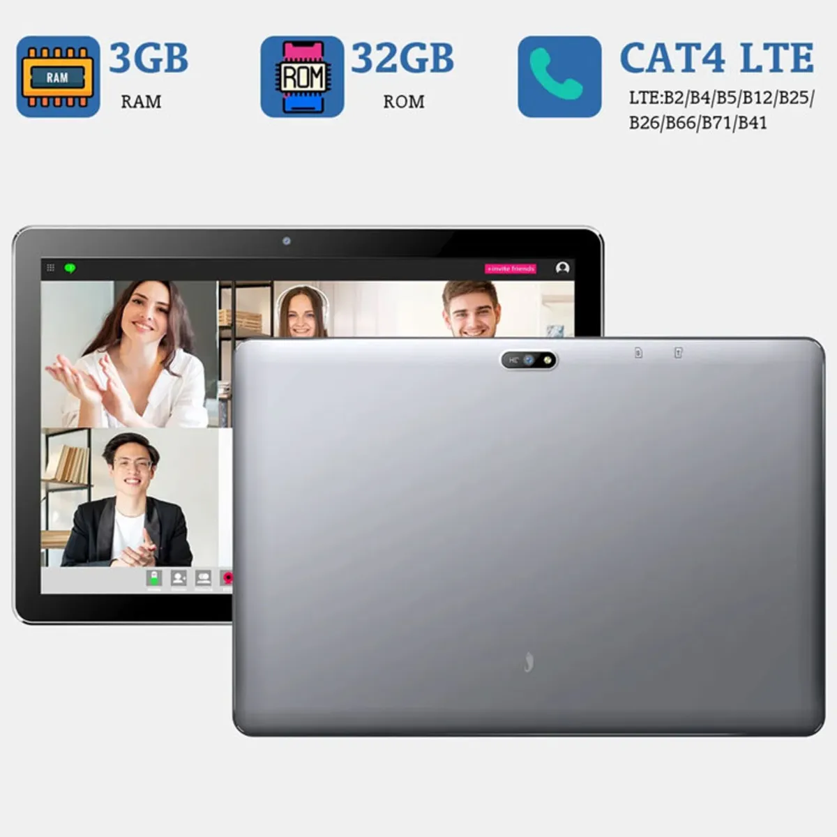 Hot Paper Tablet 10.1 inch WiFi and 4G LTE - Image 2