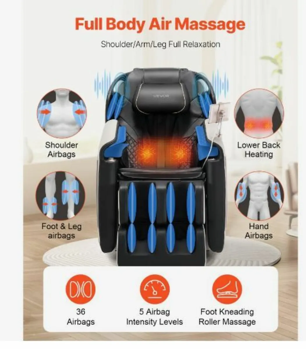 Massage Chair Full Body Zero Gravity - Image 4