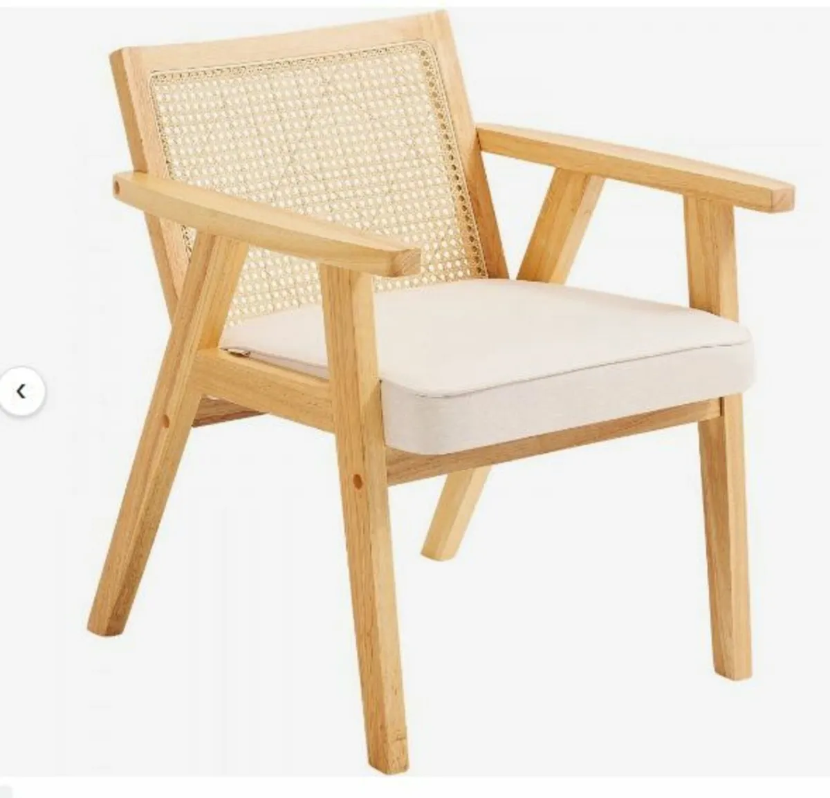 Rattan Chair, Mid Century Modern - Image 1