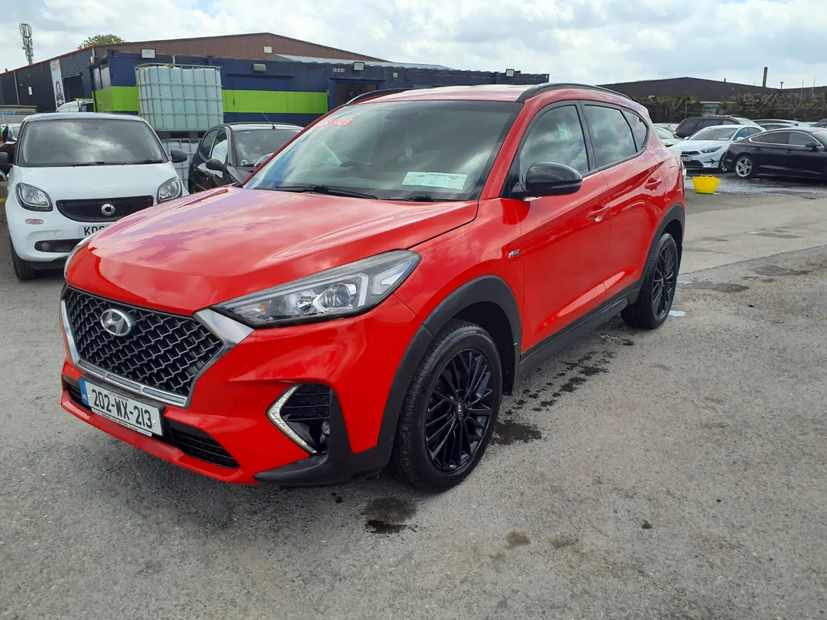 Hyundai Tucson 2020 front right damaged - Image 1
