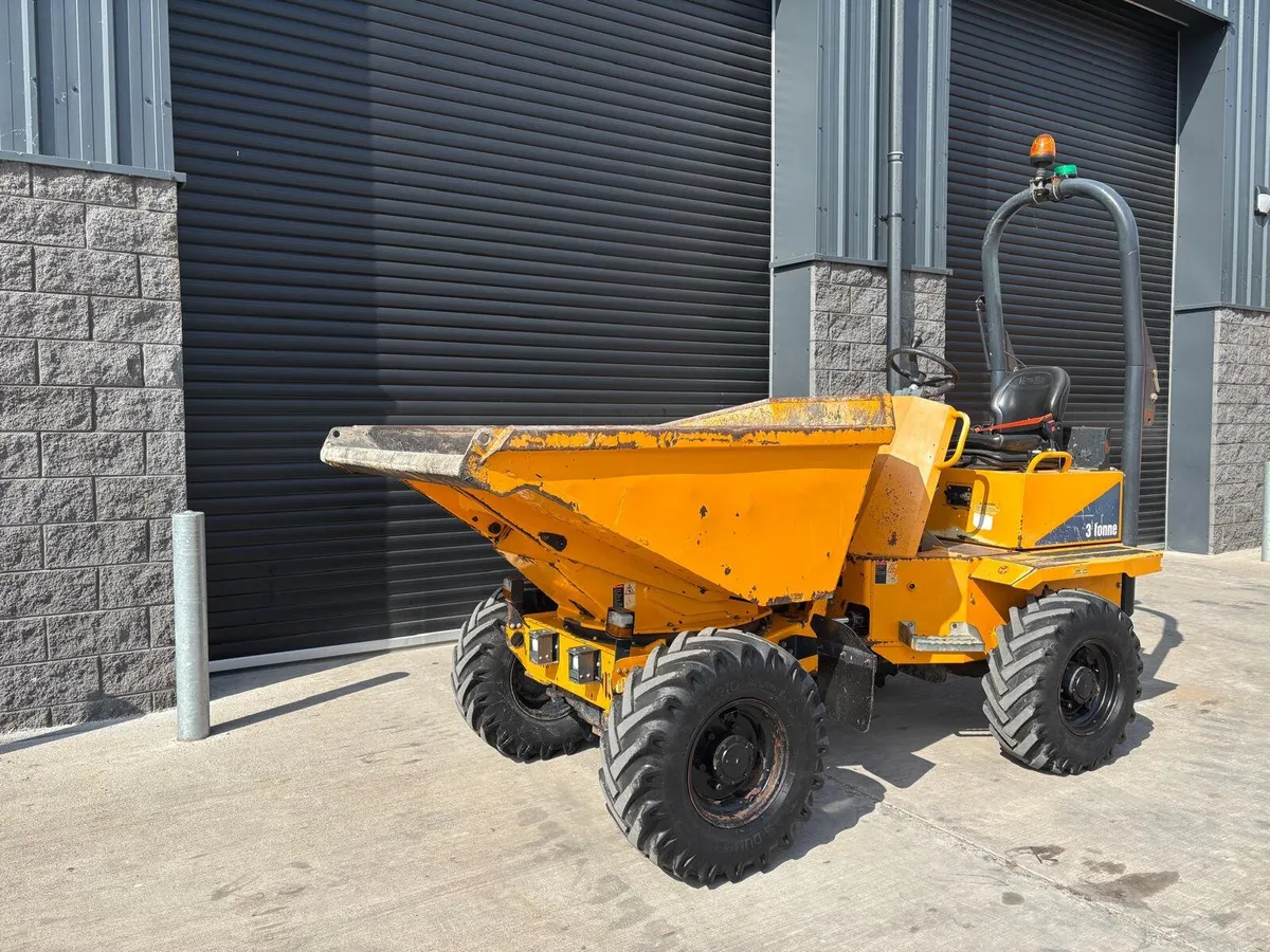 2017 Thwaites 3t swivel Tip Dumper - Image 3