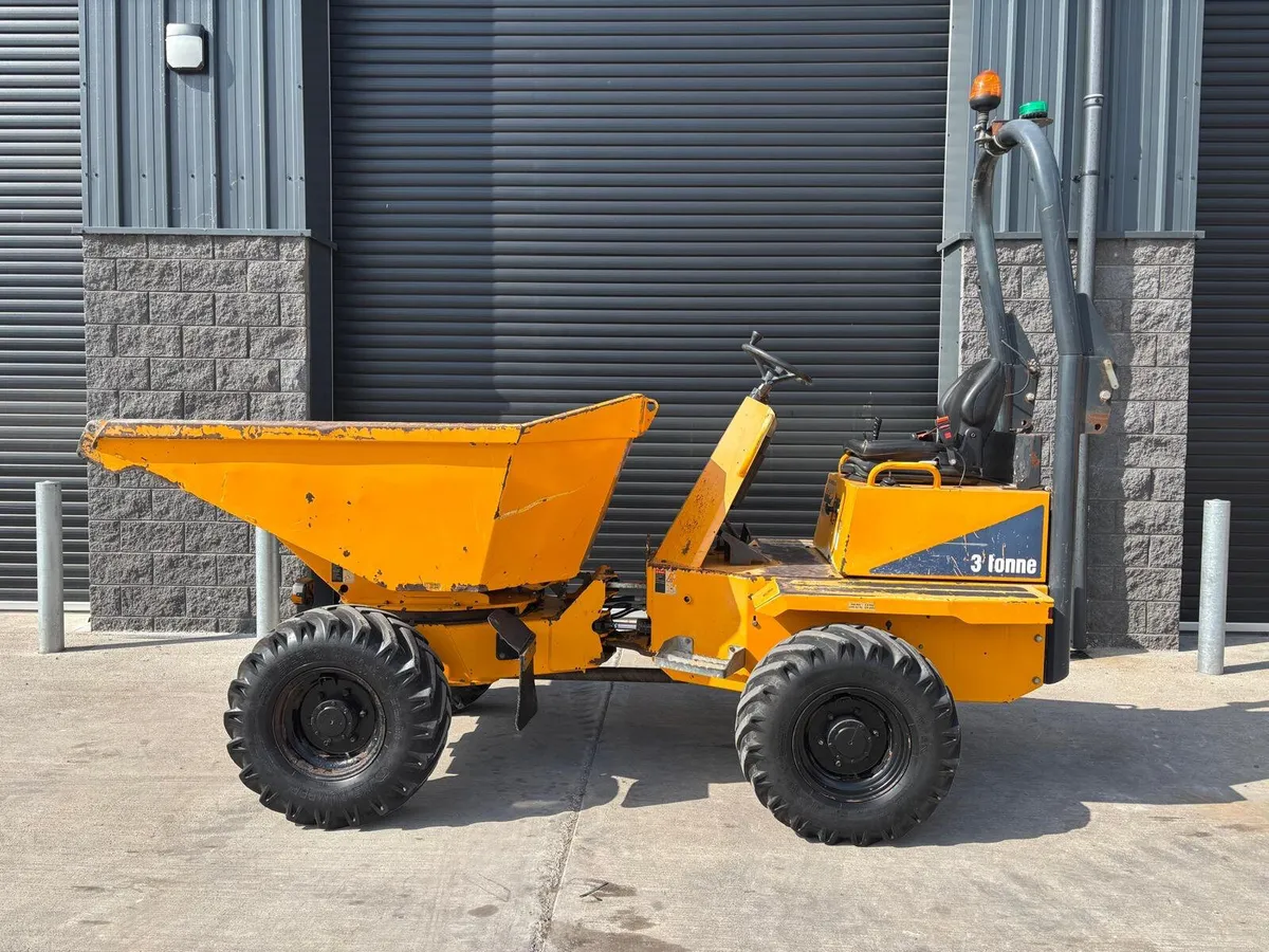 2017 Thwaites 3t swivel Tip Dumper - Image 1