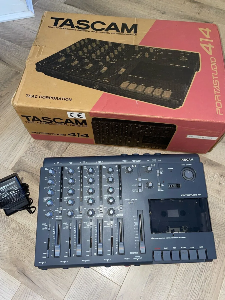 Tascam Portastudio 414 (Original Box + Manuals) - Image 1