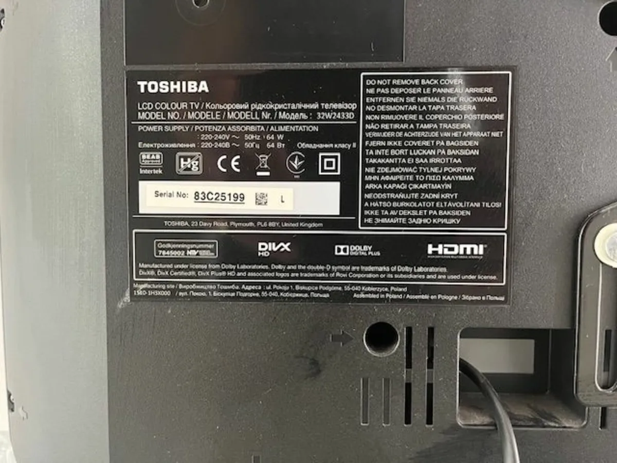 TV 32" LCD Colour - Image 4