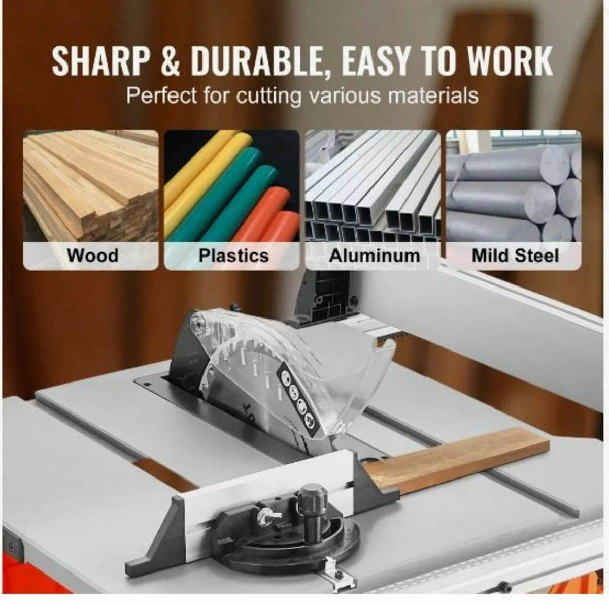 10" Table Saw Electric Cutting Machine - Image 2