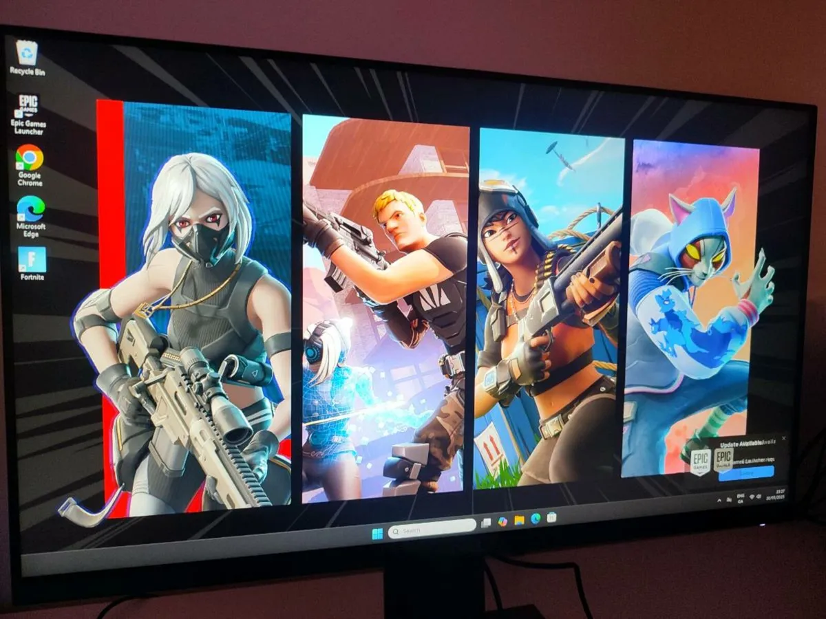 msi gaming pc + monitor + keyboarf and mouse - Image 3