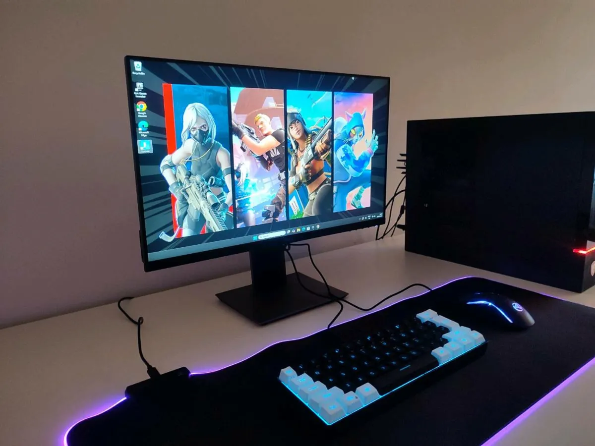 msi gaming pc + monitor + keyboarf and mouse - Image 1