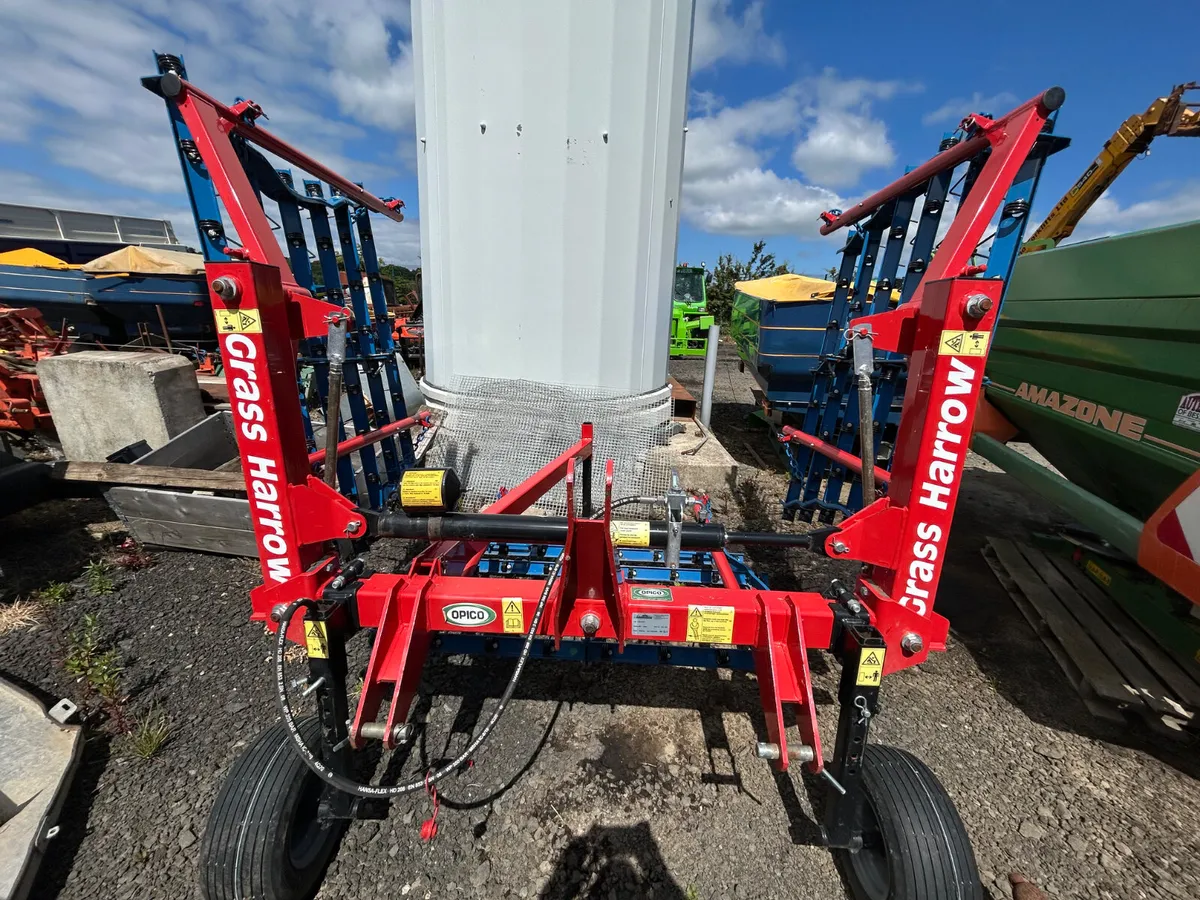 2023 4.5m  Opico grass Harrow - Image 1