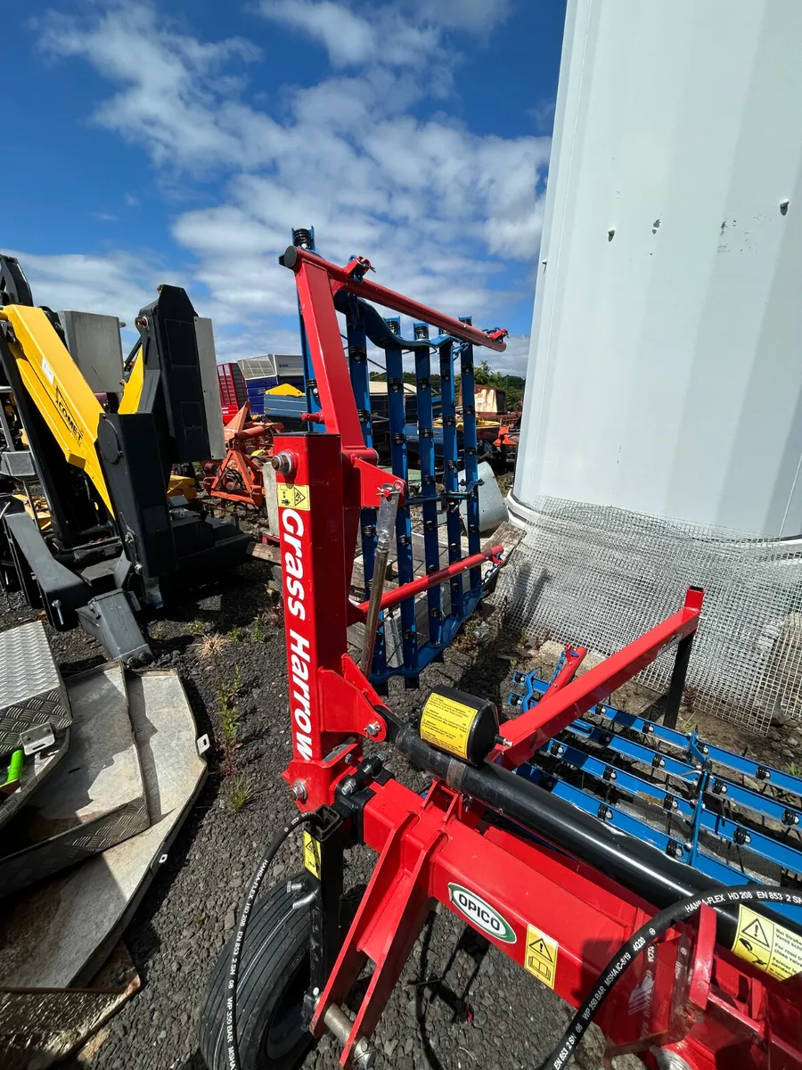 2023 4.5m  Opico grass Harrow - Image 3