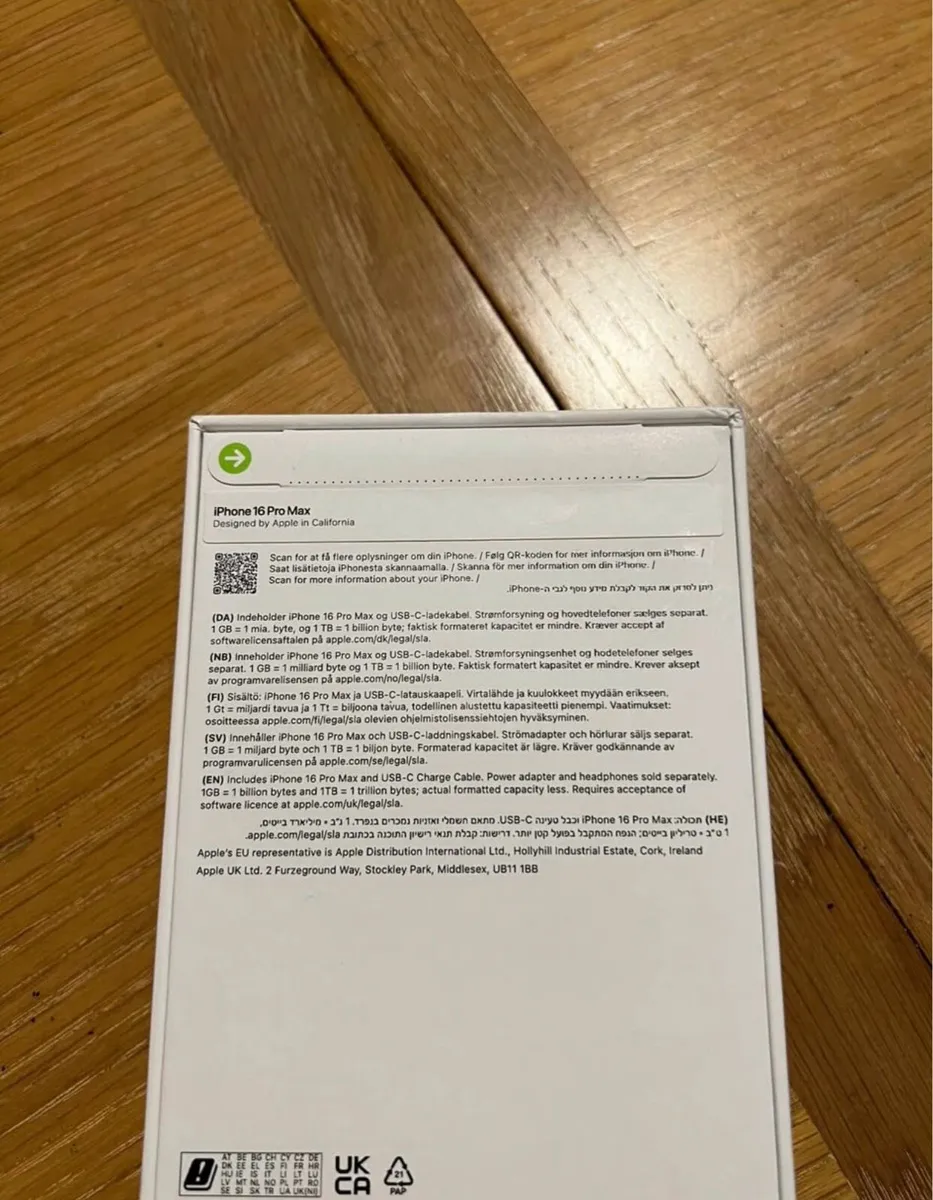 Brand New Apple iphone 16 PRO (SIM FREE) - Image 2