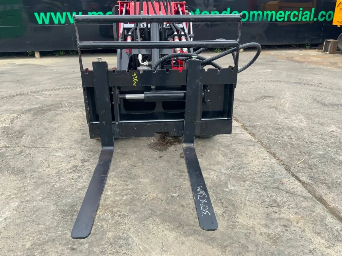 MINI SKID STEER SIDE SHIFT FORK CARRIAGE...338w. - Image 1