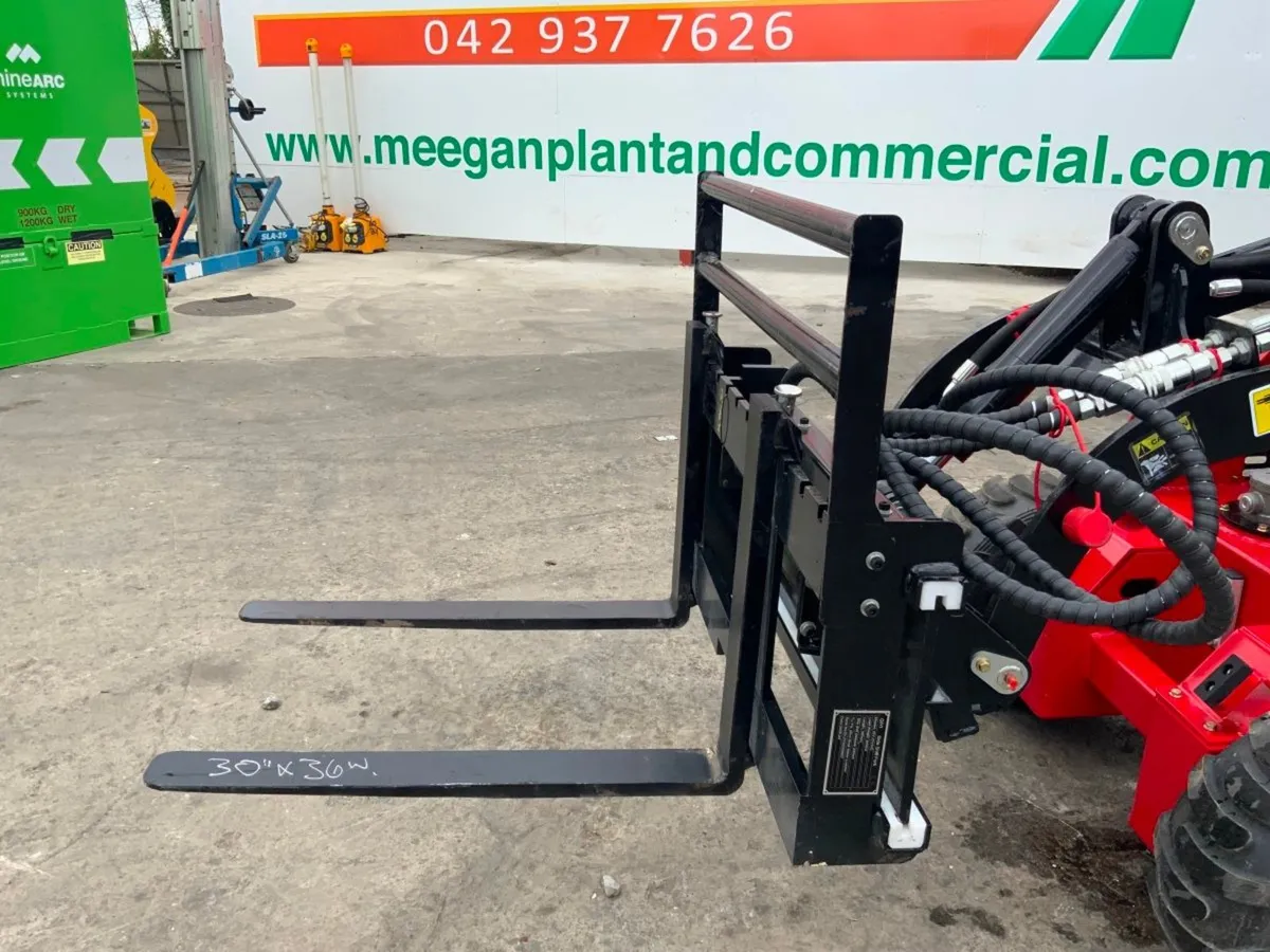 MINI SKID STEER SIDE SHIFT FORK CARRIAGE...338w. - Image 2