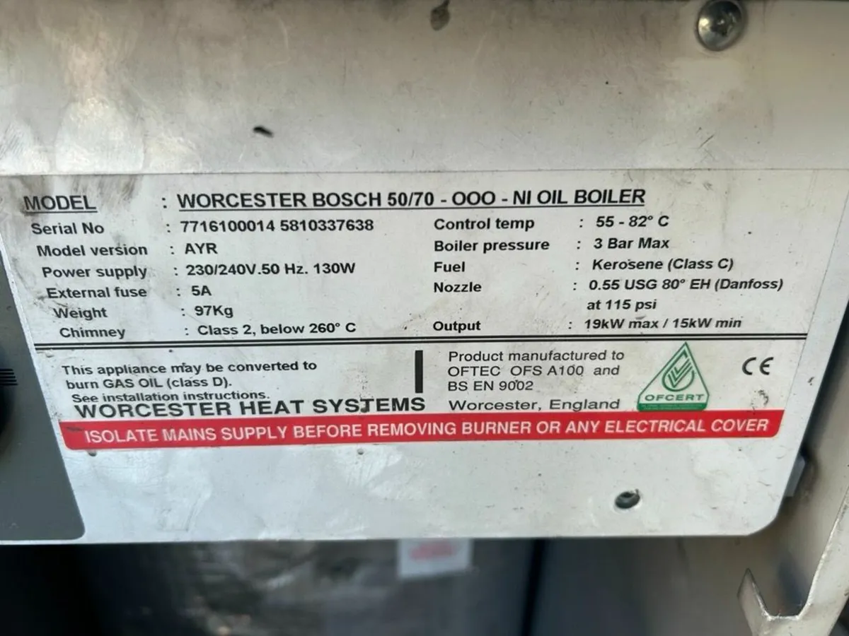 oil boiler - Image 2