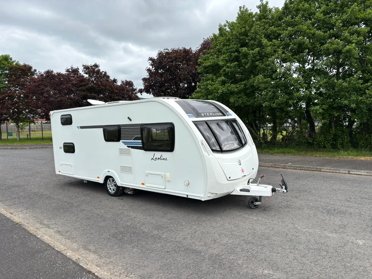 Sterling 585 6 berth caravan - Image 1