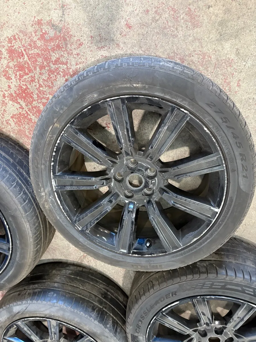 21" Black range Rover Sport Wheels - Image 1